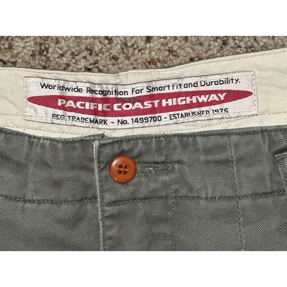 Pacific Coast Highway Shorts, Vintage, Cotton, Made in Hong Kong Size 32 - Picture 2 of 5
